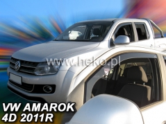 Deflektory na Volkswagen Amarok, 4-dverová, r.v.: 2011 - (31187)