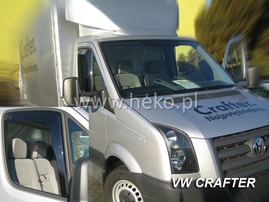 Deflektory na Volkswagen Crafter, 2-dverová, r.v.: 2006 - 2017 (31161)