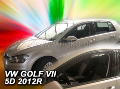 Deflektory na Volkswagen Golf VII, 5-dverová, r.v.: 2012 - 2019 (31193)