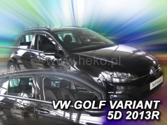 Deflektory na Volkswagen Golf VII variant, 5-dverová (+zadné), r.v.: 2013 - 2019 (31195)