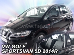 Deflektory na Volkswagen Golf Sportsvan, 5-dverová, r.v.: 2014 - (31197)