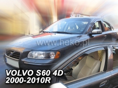 Deflektory na Volvo S60, 4-dverová, r.v.: 2000 - 2010 (31226)