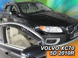 Deflektory na Volvo XC70, 5-dverová, r.v.: 2007 - (31253)