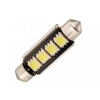 LED žiarovka EVO SV8.5 41mm 4LED 12V Canbus, biele (EV93164)