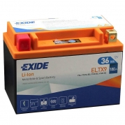 Motobatéria EXIDE BIKE LI-ION 3Ah, 12V, ELTX9 (YTX7A, YTX9-BS, YTR9-BS) (E6798)