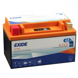 Motobatéria EXIDE BIKE LI-ION 3,5Ah, 12V, ELTX12 (YTX12-BS, YTX12A-BS, YB12B-B2) (E6795)