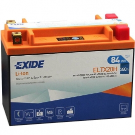 Motobatéria EXIDE BIKE LI-ION 7Ah, 12V, ELTX20H (GYZ10H, YTX20H-BS, YTX20HL-BS, YTX20-BS, YB16-B-CX, YB16-B, YB16C-B, YB18-A, Y50-N18A-A) (E6797)