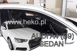 Deflektory na Audi A4 B9 sedan, 4-dverová, r.v.: 2016 - (10252)