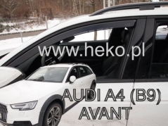 Deflektory na Audi A4 B9 avant, 4-dverová, r.v.: 2016 - (10252)