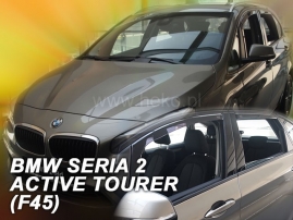 Deflektory na BMW 2 Active Tourer (F45), od 2014 (+zadné) (11165)