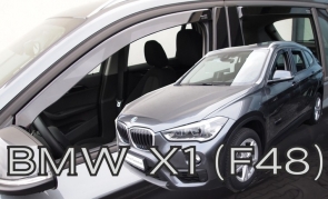 Deflektory na BMW X1 (F48), 5-dverová, od 2015 (+zadné) (11167)