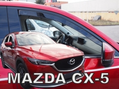 Deflektory na Mazda CX-5, 5-dverová, r.v.: 2017 - (23169)