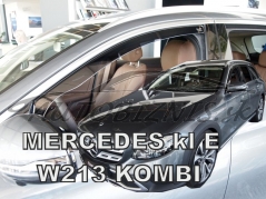 Deflektory na Mercedes Class E W213 combi, 5-dverová (+zadné), r.v.: 2016 - (23605)