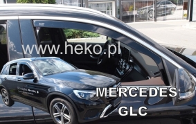 Deflektory na Mercedes Class GLC X253, 5-dverová, r.v.: 2016 - (23298)