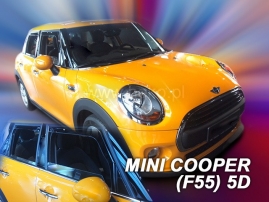 Deflektory na Mini Cooper One (F55), 5-dverová (+zadné), r.v.: 2014 - (22208)