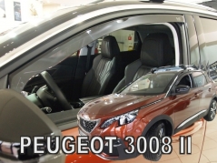 Deflektory na Peugeot 3008, 5-dverová, r.v.: 2017 - (26156)