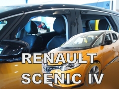 Deflektory na Renault Scenic IV, 5-dverová (+zadné), r.v.: 2017 - (27004)