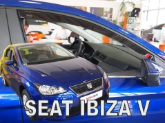 Deflektory na Seat Ibiza VI, 5-dverová, r.v.: 2017 - (28243)