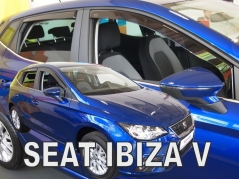 Deflektory na Seat Ibiza VI, 5-dverová (+zadné), r.v.: 2017 - (28244)