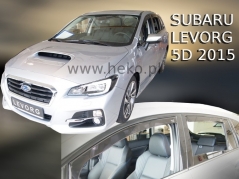 Deflektory na Subaru Levorg, 4/5-dverová (+zadné), r.v.: 2015 - (28522)