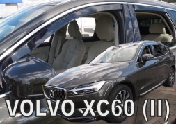 Deflektory na Volvo XC60, 5-dverová (+zadné), r.v.: 2017 - (31261)