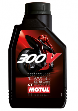 Motul 300V FL Road Racing 15W-50, 1L (104125)