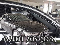 Deflektory na Audi A6, 4-dverová, od 2018 (predné) (10258)