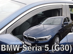 Deflektory na BMW 5 (G30), 4-dverová, od 2017 (predné) (11170)