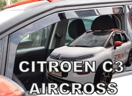 Deflektory na Citroen C3 Aircross, r.v.: 2017 - (12267)