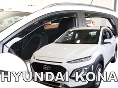 Deflektory na Hyundai Kona od 2017 (+zadné) (17293)