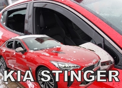 Deflektory na Kia Stinger od 2017 (+zadné) (20181)