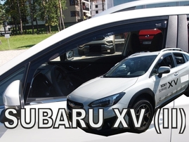 Deflektory na Subaru XV, 5-dverová, r.v.: 2018 - (28525)