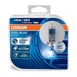 OSRAM H4 Cool Blue Boost 5000K 12V Box 2ks (62193)