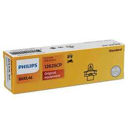 Žiarovka Philips BAX B8.4d 1,2W 12V Black 1ks (PH 12625CP)