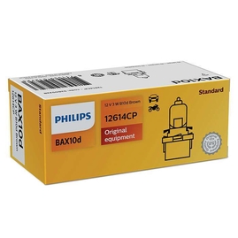 Philips BAX B10d 3W 12V Brown 1ks (PH 12614CP)