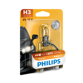 Žiarovka Philips H3 12V 55W PK22s Vision +30% 1ks (PH 12336PRB1)