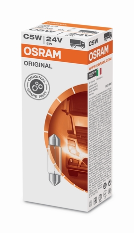 Žiarovka Osram C5W 24V 5W SV8.5-8 Original Sulfit 1ks (OS 6423)