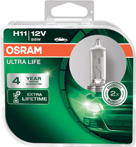 Žiarovka Osram H11 12V 55W PGJ19-2 ULTRA LIFE 2ks (OS 64211ULT-HCB)