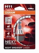 Žiarovka Osram H11 12V 55W PGJ19-2 NIGHT BREAKER® LASER Next Generation +150% 1ks (OS 64211NL-01B)