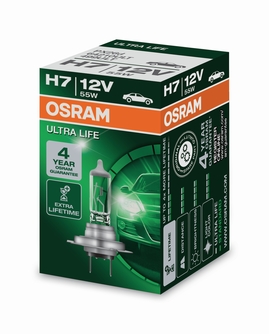 Žiarovka Osram H7 12V 55W PX26d ULTRA LIFE 1ks (OS 64210ULT)