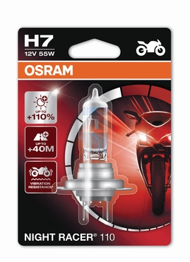 Žiarovka Osram H7 12V 55W PX26d Night Racer 110 1ks (OS 64210NR1-01B)