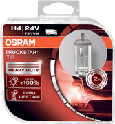 Žiarovka Osram H4 24V 75/70W P43t TRUCKSTAR PRO +100% 2ks (OS 64196TSP-HCB)