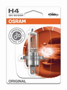 Žiarovka Osram H4 12V 60/55W P43t 1ks (OS 64193-01B)