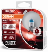 Žiarovka Osram H3 12V 55W PK22s NIGHT BREAKER® LASER Next Generation +150% 2ks (OS 64151NL-HCB)