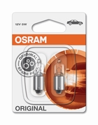 Žiarovka Osram 5W 12V BA9s 2ks (OS 64111-02B)