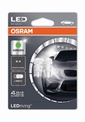 OSRAM LED žiarovky W5W 12V Zelené 2ks (OS 2880GR-02B)