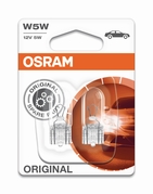 Žiarovka Osram W5W 12V 5W W2,1x9,5d 2ks (OS 2825-02B)