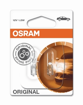 Žiarovka Osram W1,2W 12V 1,2W W2x4,6d 2ks (OS 2721-02B)