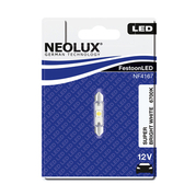 NEOLUX LED žiarovka 12V 0,5W SV8,5-8 41mm 6700K Super Bright White 1ks (NEO NF4167)