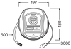 OSRAM TYREinflate 450 Digitálny kompresor 12V (OS OTI450)